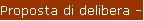 Proposta di delibera - anagrafe degli eletti